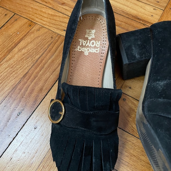 Black Suede Pumps. INSPIRED - Picture 4 of 6